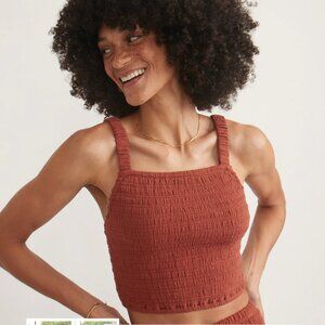 MARINE LAYER LILA CROP TANK